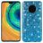 Mobigear Glitter Coque Huawei Mate 30 Coque arrière Rigide - Bleu