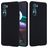 Mobigear Rubber Touch Coque Motorola Edge 30 Coque arrière en Silicone - Noir