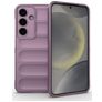 Mobigear Bumpy Coque Samsung Galaxy S25 Coque arrière en TPU Souple - Violet