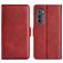 Mobigear Slim Magnet Housse Motorola Edge (2022) Etui Porte-Monnaie - Rouge