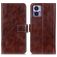 Mobigear Basic Housse Motorola Edge 30 Neo Etui Porte-Monnaie - Marron