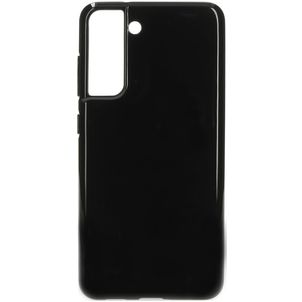Mobiparts Classic Coque Samsung Galaxy S21 FE Coque arrière en TPU Souple - Noir