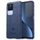 Mobigear Rugged Shield Coque POCO F4 Coque arrière en TPU Souple Anti-Chocs - Bleu