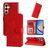 Mobigear Sunflower Housse Samsung Galaxy A35 Etui Porte-Monnaie - Rouge