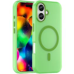 Mobigear Shockproof Coque iPhone 17 MagSafe Coque arrière Rigide - Vert