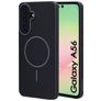 Mobiparts Slim Line Coque Samsung Galaxy A56 MagSafe Coque arrière Rigide - Onyx Black