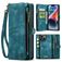 Caseme 008 Housse iPhone 15 Etui avec Coque Détachable Porte-Monnaie - Bleu