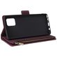 Mobigear Zipper Housse Samsung Galaxy Note 10 Lite Etui Porte-Monnaie - Rouge