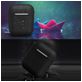 Mobigear Colors Coque Apple AirPods 1 Coque en Silicone Souple - Noir