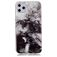 Mobigear Marble Coque iPhone 11 Pro Coque arrière en TPU Souple - Noir / Blanc