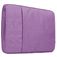Mobigear Denim Zipper Pochette Ordinateur portable 13 - 14 Pouces Housse ordinateur - Violet