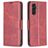 Mobigear Excellent Housse Samsung Galaxy A56 Etui Porte-Monnaie - Rouge