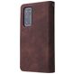Mobigear Zipper Housse Huawei P40 Etui Porte-Monnaie - Marron
