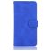 Mobigear Retro Housse Motorola Moto G 5G Plus Etui Porte-Monnaie - Bleu
