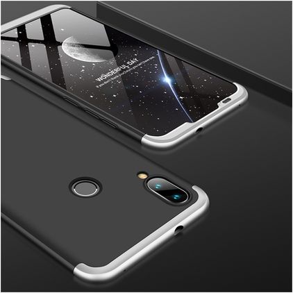 Mobigear TriGuard Coque Xiaomi Mi Play Coque arrière Rigide - Noir / Argent