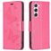 Mobigear Butterfly Samsung Galaxy S23 Étui Portefeuille - Magenta