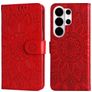Mobigear Sunflower Housse Samsung Galaxy S26 Ultra Etui Porte-Monnaie - Rouge