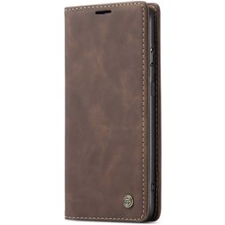 CaseMe 013 OnePlus Nord Étui Portefeuille - Marron