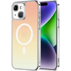 Valenta Rainbow Coque iPhone 14 MagSafe Coque arrière Rigide