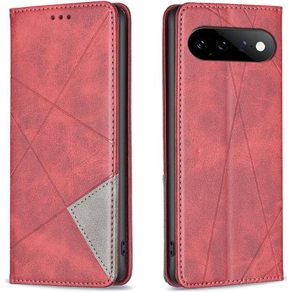 Mobigear Rhombus Slim Housse Google Pixel 11 Pro Etui - Rouge