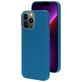 Mobiparts Coque iPhone 13 Pro Max Coque arrière en Silicone - Blueberry Blue