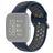 Mobigear Sport Plus Buckle Bracelet Silicone Fitbit Versa 2 Fermeture boucle ardillon - Bleu