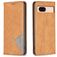 Mobigear Rhombus Slim Google Pixel 8a Étui - Cognac