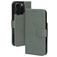 Mobiparts Classic Wallet MagSafe Housse iPhone 16 Pro MagSafe Etui Porte-Monnaie - Stone Green