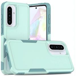 Mobigear Heavy Armor Coque Samsung Galaxy A56 Coque arrière Rigide Anti-Chocs - Vert