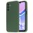 Mobiparts Samsung Galaxy A15 Silicone Coque arrière - Forest Green