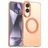 Mobigear Shockproof Coque Samsung Galaxy S25 Edge MagSafe Coque arrière Rigide - Orange