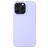Mobigear Rubber Touch Coque iPhone 14 Coque arrière en Silicone - Violet