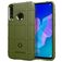 Mobigear Rugged Shield Huawei P40 Lite E TPU souple Coque arrière Antichoc - Vert