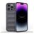 Mobigear Bumpy Coque iPhone 15 Pro Max Coque arrière en TPU Souple - Charcoal