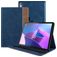 Mobigear Folio Coque Lenovo Tab P11 Pro Gen 2 Etui + Porte-crayon - Bleu