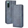 Mobigear Sensation Sony Xperia 10 IV Étui Portefeuille - Bleu