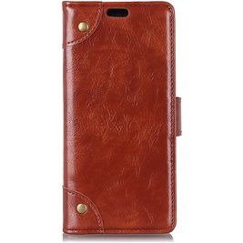 Mobigear Ranch Housse Xiaomi 12 Pro Etui Porte-Monnaie - Marron