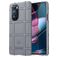 Mobigear Rugged Shield Motorola Edge 30 Pro TPU souple Coque arrière Antichoc - Gris
