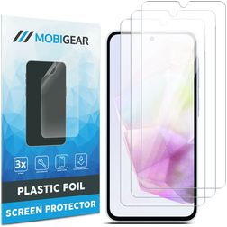Mobigear Samsung Galaxy A36 Protection d'écran Film - Compatible coque (Lot de 3)