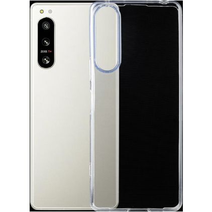 Mobigear Ultra Thin Coque Transparente Sony Xperia 5 IV Coque arrière en TPU Souple Extra-fin - Transparent