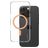 CARE by PanzerGlass Flagship Coque iPhone 16 Pro MagSafe Coque arrière Rigide - Peachy