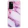 Mobigear Marble Coque Huawei P40 Coque arrière en TPU Souple - Violet