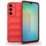 Mobigear Bumpy Coque Samsung Galaxy A16 Coque arrière en TPU Souple - Rouge