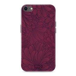 MIO Coque iPhone SE (2020) MagSafe Coque arrière Rigide - Berry Blooms