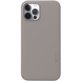 Nudient Thin Precise Coque iPhone 12 Pro Max Coque arrière Rigide - Clay Beige
