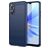 Mobigear Brushed Slim Coque OPPO A17 Coque arrière en TPU Souple - Bleu