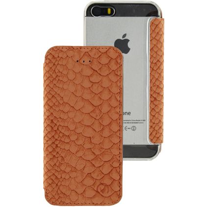 Mobilize Slim Gelly Housse iPhone 5 Etui - Snake Apricot