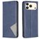Mobigear Rhombus Slim Housse iPhone 17 Pro Etui - Bleu