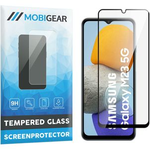 Mobigear Premium Samsung Galaxy M23 Verre trempé Protection d'écran - Compatible Coque - Noir