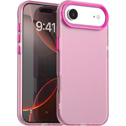 Mobigear Crystal iPhone Air Plastique rigide Coque arrière - Rouge